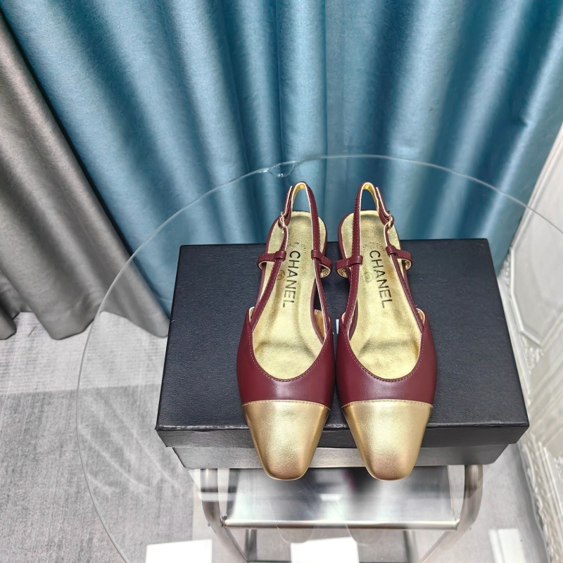 Ch*el flat shoes